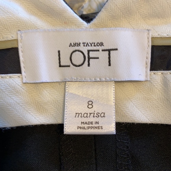 Ann Taylor Loft Marisa Black Dress Pants - Size 8 - Picture 4 of 11